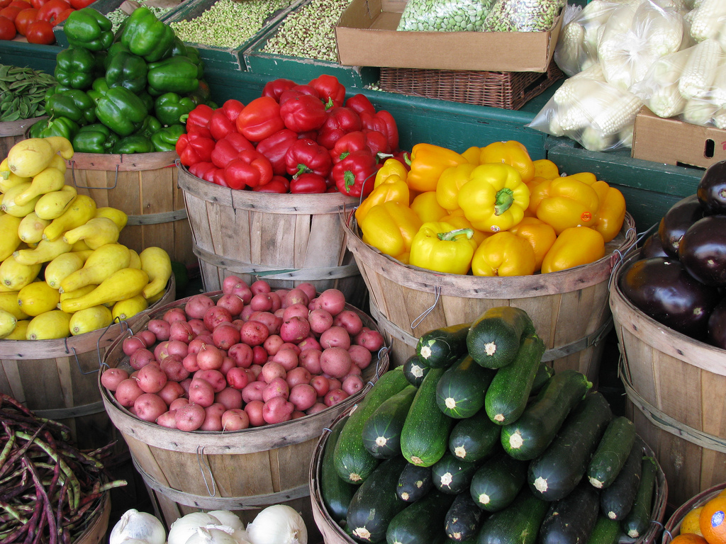 Farmers Market produce