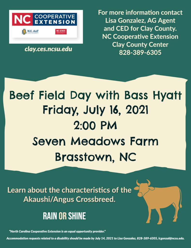 beef cattle field day