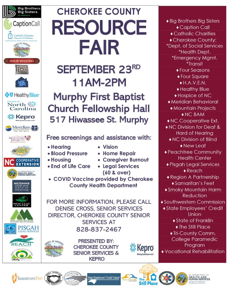 Cherokee County Resource Fair