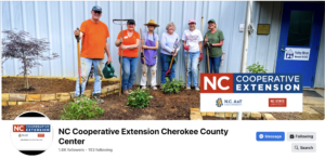 Facebook Page - N.C. Cooperative Extension Cherokee County Center