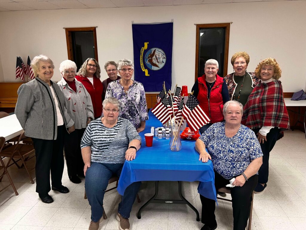 ECA Served at the annual Veterans dinner at Ebenezer Church serving 50. 