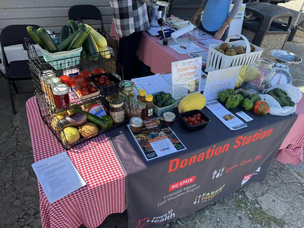 Donation Station Table